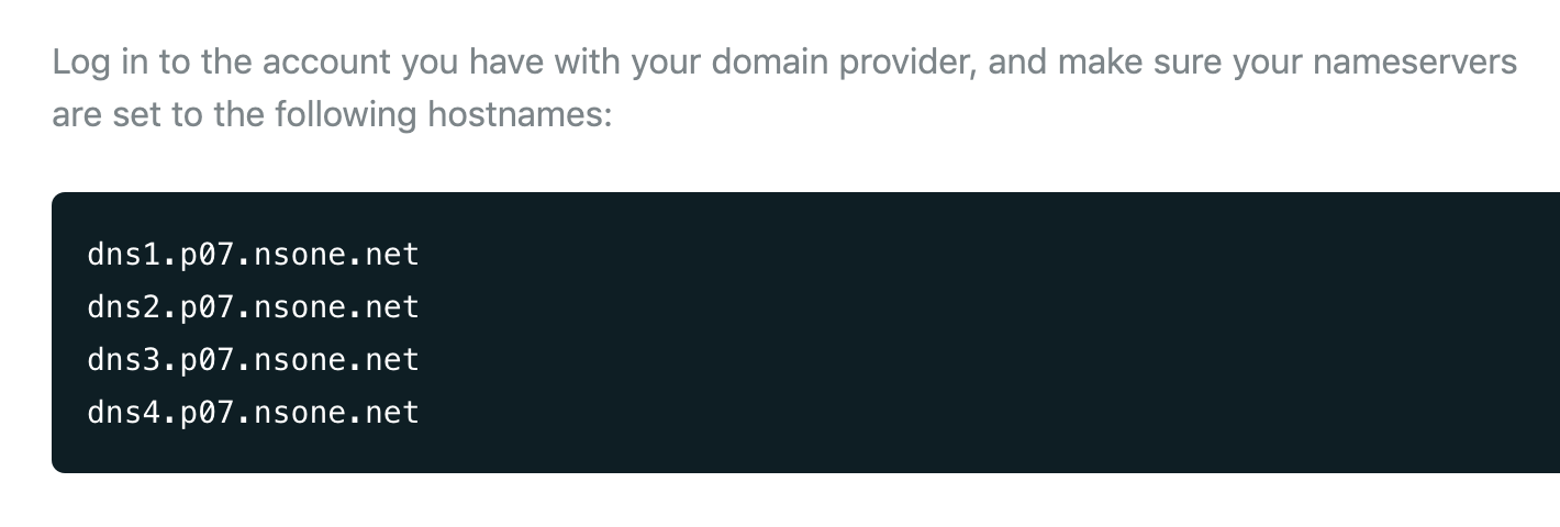 Netlify DNS update information
